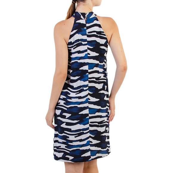 Network Dress Women Blue - Picture 4 of 5